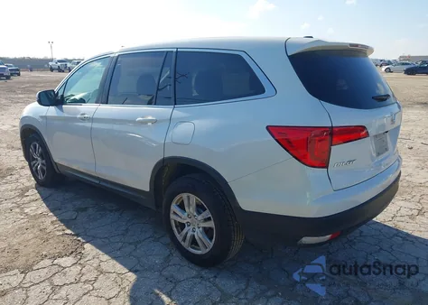 2017 Honda Pilot Ex z USA, uszkodzony, nr VIN 5FNYF5H35HB046367